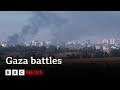 Israel-Gaza: Intense gun battles reported in southern Gaza | BBC News