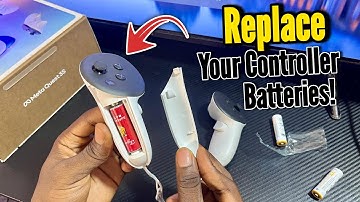 How to Change Meta Quest 3S Controller Batteries! 