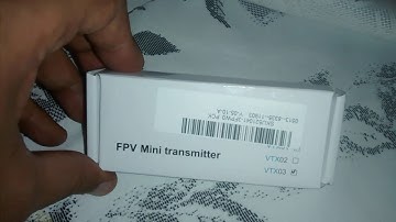Unboxing of the eachine VTX03 mini 72ch 200mw transmitter