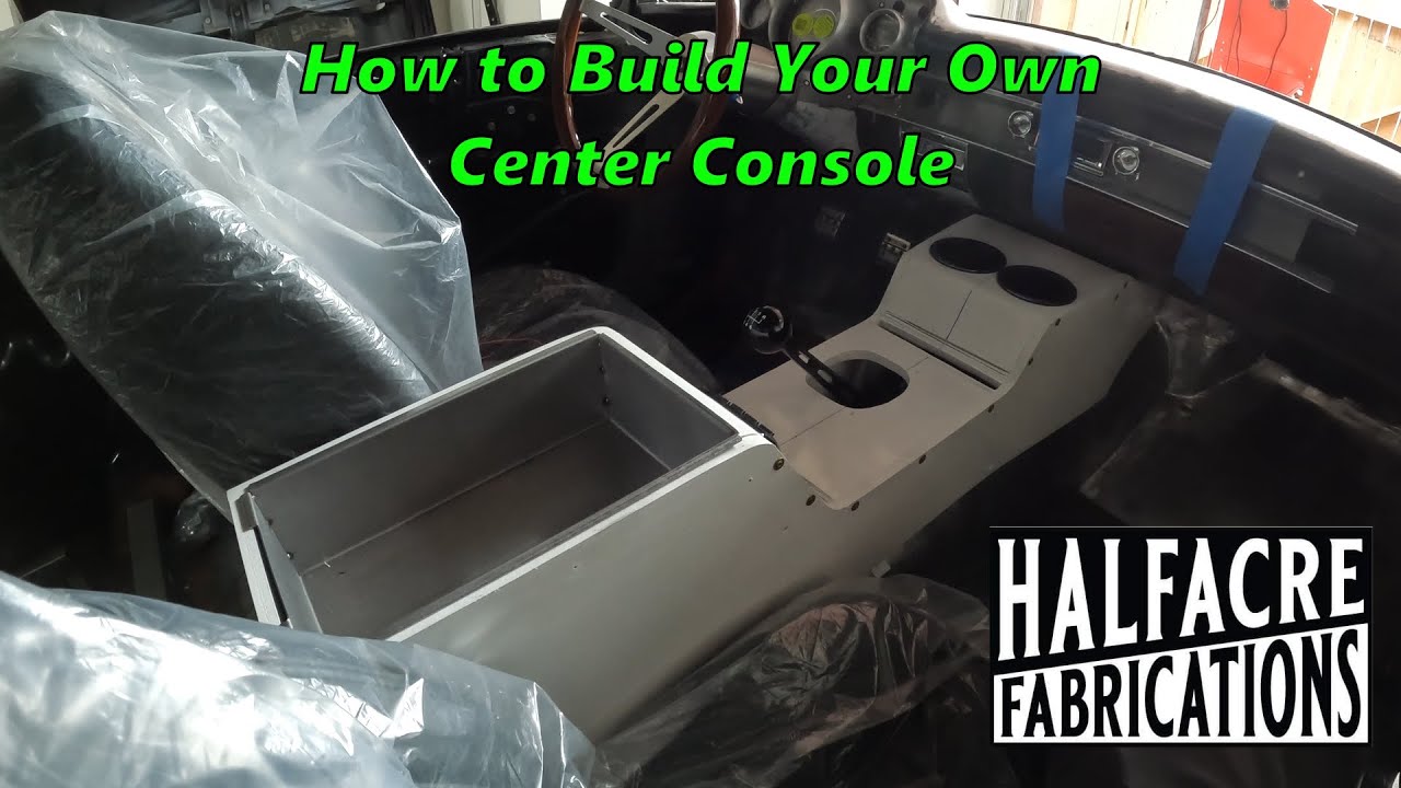 How to Build Custom Center Console - YouTube