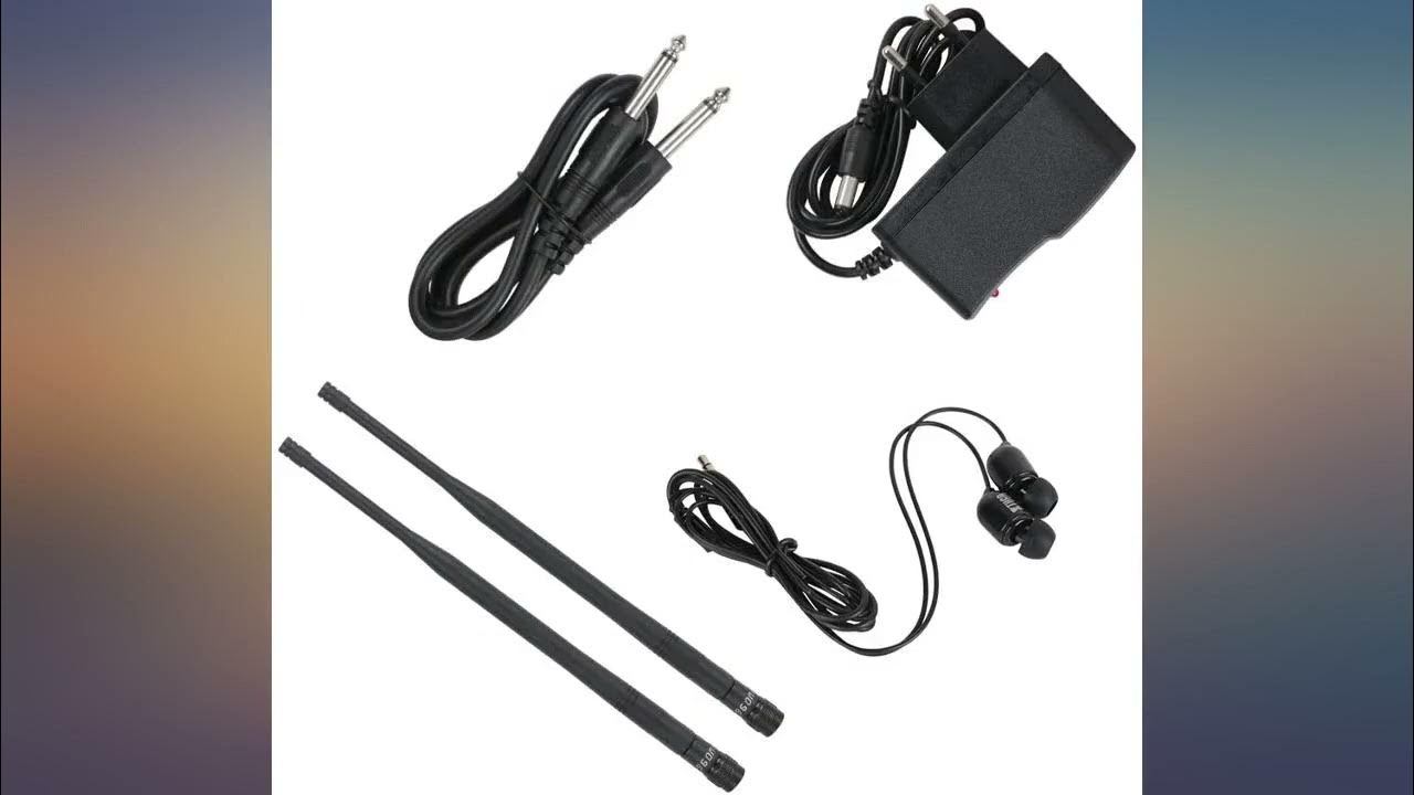 XTUGA RW2080 Whole Metal Wireless in Ear Monitor System 2 Channel 2//4