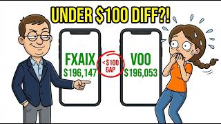 FXAIX vs VOO: $100K Invested & The Winner Shocked Us