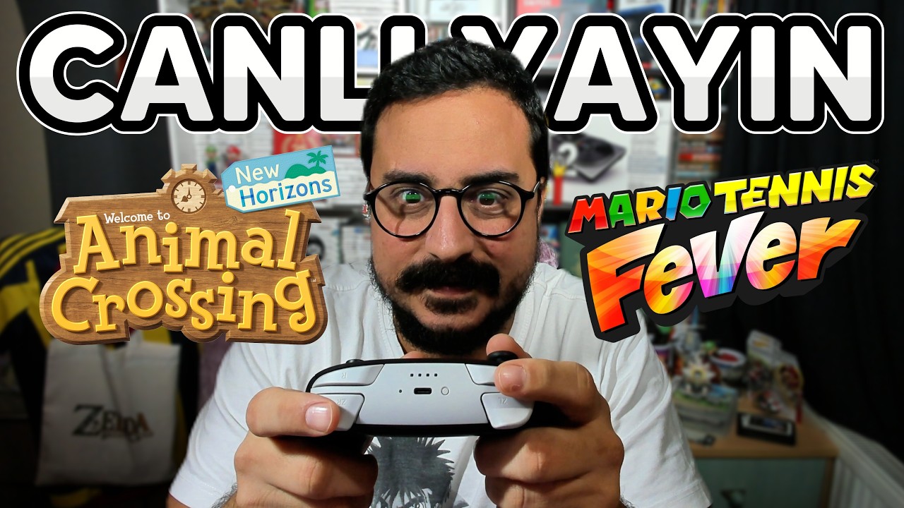 Animal Crossing ve Mario Tennis Fever (hikaye modu bitiyor)