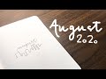 AUGUST 2020 PLAN WITH ME // Monthly Bullet Journal Setup