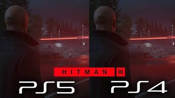 Hitman 3 PS5 vs PS4