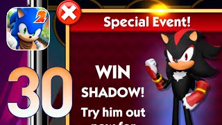 Sonic Dash 2: Sonic Boom Gameplay Walkthrough Part 30 - Special Event Win Shadow! (iOS, Android) screenshot 3