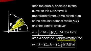 10.5 Area & Arc Length in Polar Coordinates (part 1)