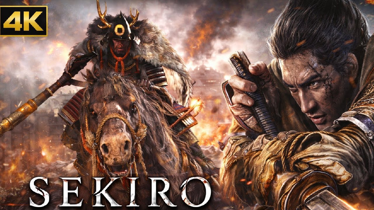 Sekiro: Shadows Die Twice - Gyoubu Oniwa Boss Fight(4K)(No Commentary)