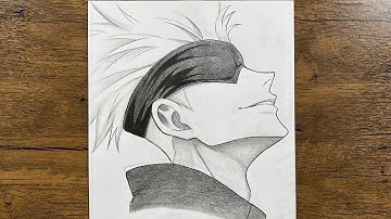 Draw Gojo Satoru Like a Pro ✍️ | Anime Style Guide