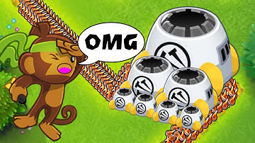 This happens when I use the SPIKE FACTORY... (Bloons TD Battles)