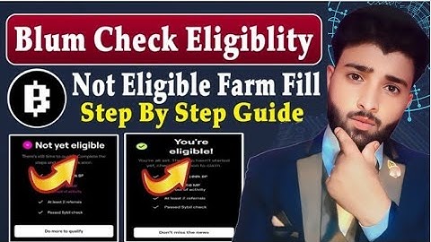 Blum Airdrop New Update Today | Blum Airdrop not eligible | Blum listing date | Blum snapshot