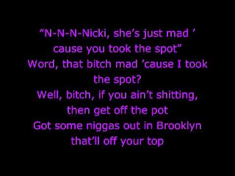 Romans Revenge Lyrics - Nicki Minaj ft Eminem