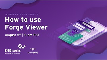 Webinar: How to use Forge Viewer