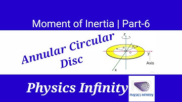 B.Sc.1st Year | Part-6 | Physics | Mechanics | Moment of Inertia | MOI of Annular Circular Disc