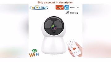 #Tuya Camera Tuyasmart Smart Life 1080 HD IP Camera Wifi Monitor Intercom Rotation Night Vision