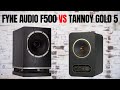 【比較試聴】同軸2way対決「TANNOY GOLD 5」VS「FYNE AUDIO F500」 in OTAI AUDIO