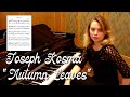 Autumn Leaves - Joseph Kosma - piano. Does a blonde girl know how to play JAZZ? Find three mistakes