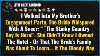 They Mocked Me At My Brother's Engagement - Then I Revealed I Own The Hotel They Stand In And...