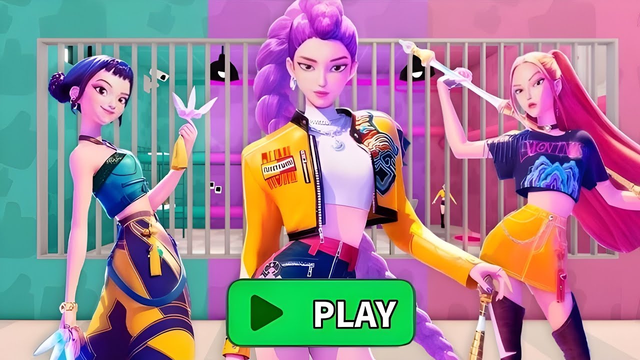 KPOP DEMON HUNTERS PRISON RUN! Obby roblox! Gameplay Walkthrough No Death 4K