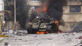 ВОЙНА В СИРИИ.ТОЧНОЕ ПОПАДАНИЕ ПО ТАНКУ Т-72 с РПГ 29. ВОЙНА В СИРИИ.ТОЧНОЕ ПОПАДАНИЕ ПО ТАНКУ Т-72 с РПГ 29.