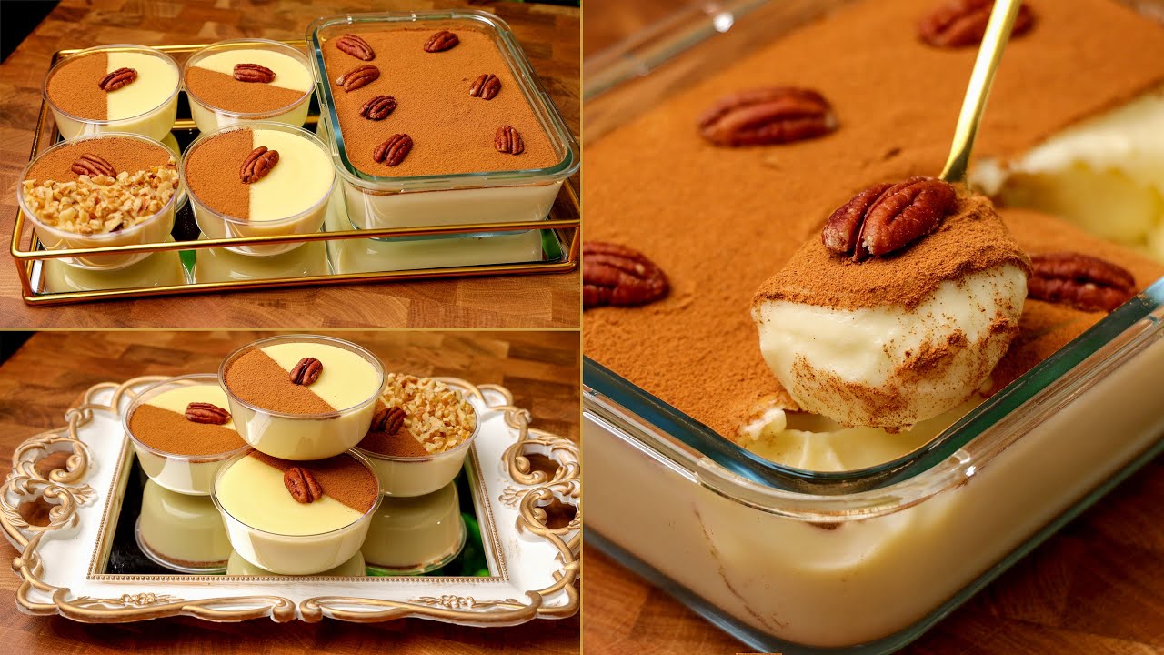 هذه التحلية ادمان😋 اتعب و انا قول لذاذة ب 5 دقائق و بمكونات بسيطة في مطبخكم حرفيا فخامة😲