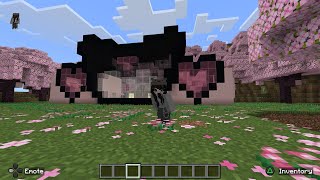 Kuromi house 🖤🩷 tutorial (Minecraft)