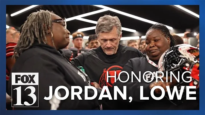 Utes honor moms of late Aaron Lowe & Ty Jordan wit...