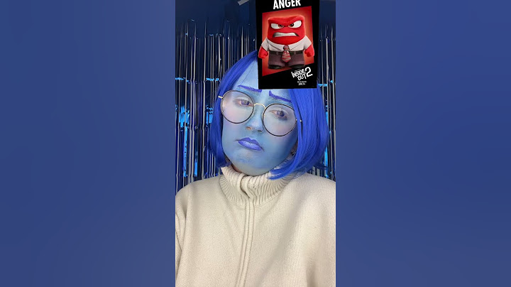 Inside Out 2 | Sadness 💙😢 #makeup #filter #insideout2