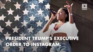Rihanna, Azealia Banks get into feud over Trump's executive order