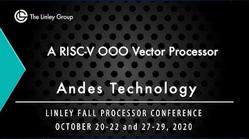 Andes Technology: A RISC-V OOO Vector Processor