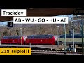 Track Day: Aschaffenburg - Würzburg - Göttingen - Hanau - Aschaffenburg - Bahnbetrieb - Alex E