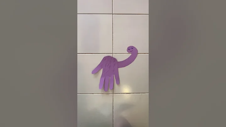 Hand Print Dinos !