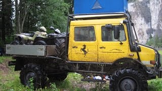 В таком состоянии пришло нам шасси проекта Unimog 1850