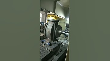 CNC boring machine work