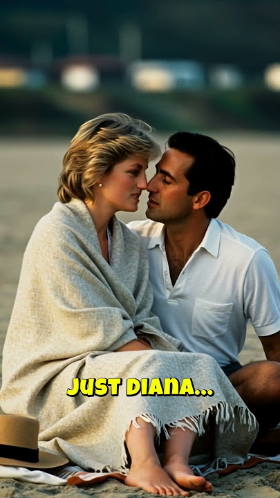 Lady Diana & Dodi Fayed’s Sunset Kiss in Malibu 🌅💋 #Shorts