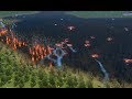 Cities: Skylines - 250 Fire Helicopter vs Big Forest Fire