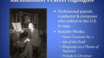 Prelude in C# minor, Opus 3, No. 2 (Rachmaninoff)