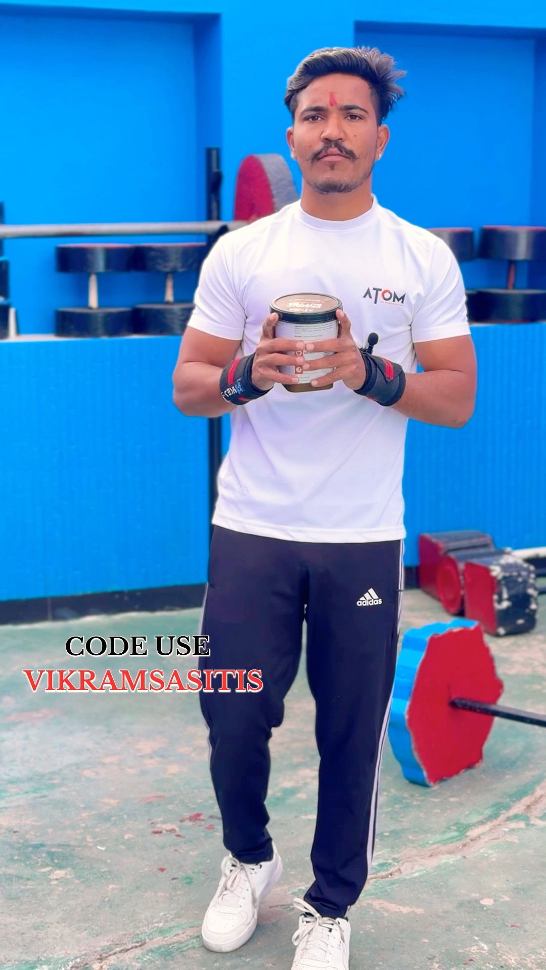 AS-IT-IS. ATOM Chocolate Peanut Butter 1Kg | code Use- VIKRAMSASITIS #shortvideo