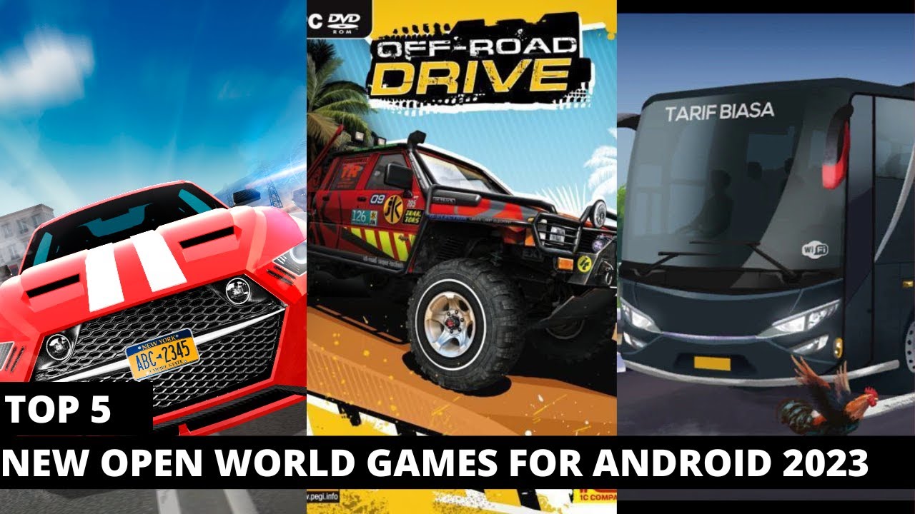 Top 5 New OPEN WORLD Games For Android 2023 l High Graphics (Online ...