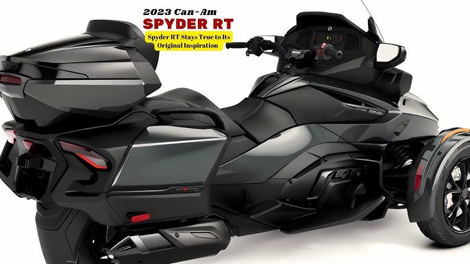 2023 Can-Am® Spyder RT Limited Dark Wheels