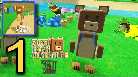 Super Bear Adventure | Turtle Town 🐢🏡 | Gameplay Walkthrough Part #1 | (iOS,Android)