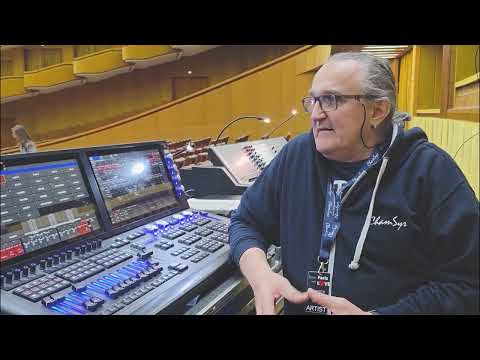 Lighting Richard Clayderman Worldwide | Bogdan Cristache on MagicQ MQ500M Stadium Console
