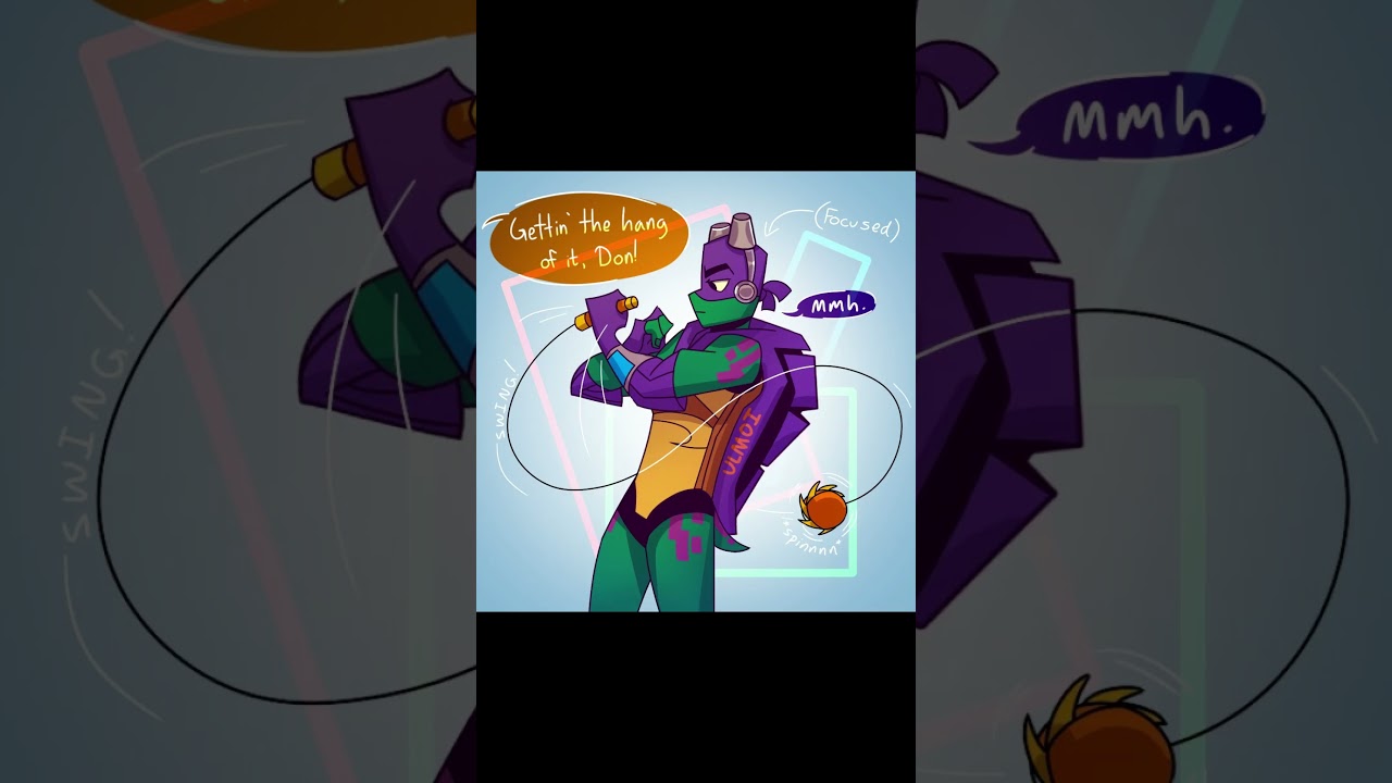 Weapon Swap! || ROTTMNT Comic Dub || 