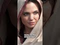 Angelina Jolie Seen Wearing A Muslim Hijab #shorts