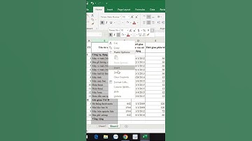 |TIPS EXCEL| CÁCH CHÈN CỘT  KHÔNG LÀM ẢNH HƯỞNG ĐẾN BẢNG KHÁC TRONG EXCEL #shorts #excel #tips