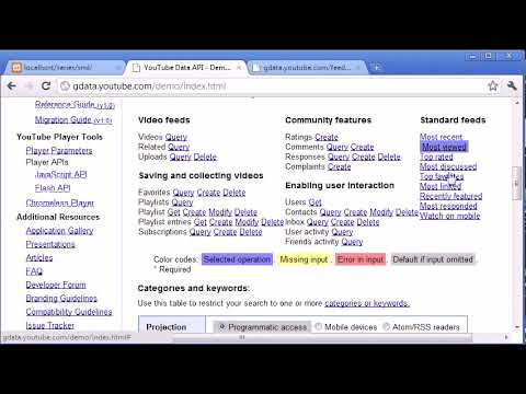 Beginner PHP Tutorial-107 A YouTube XML Example