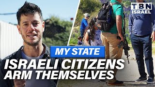 Israeli Civilians Carrying Firearms To DEFEND Homeland Against Terrorism | TBN Israel