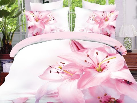 Постельное белье 3D из сатина Клео