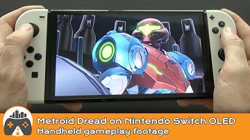 [Metroid Dread] Nintendo Switch OLED footage (handheld)