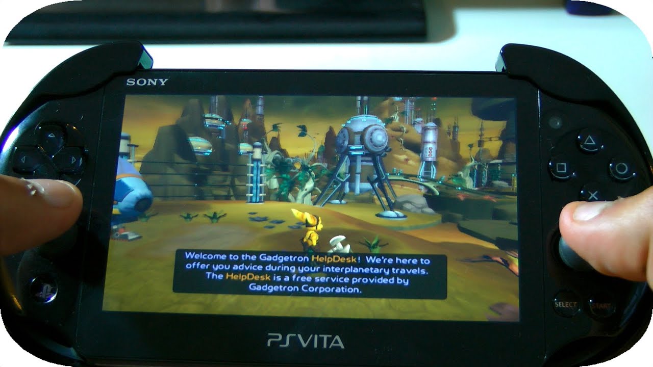 Ratchet And Clank 1 Ps Vita Hd Trilogy Collection First